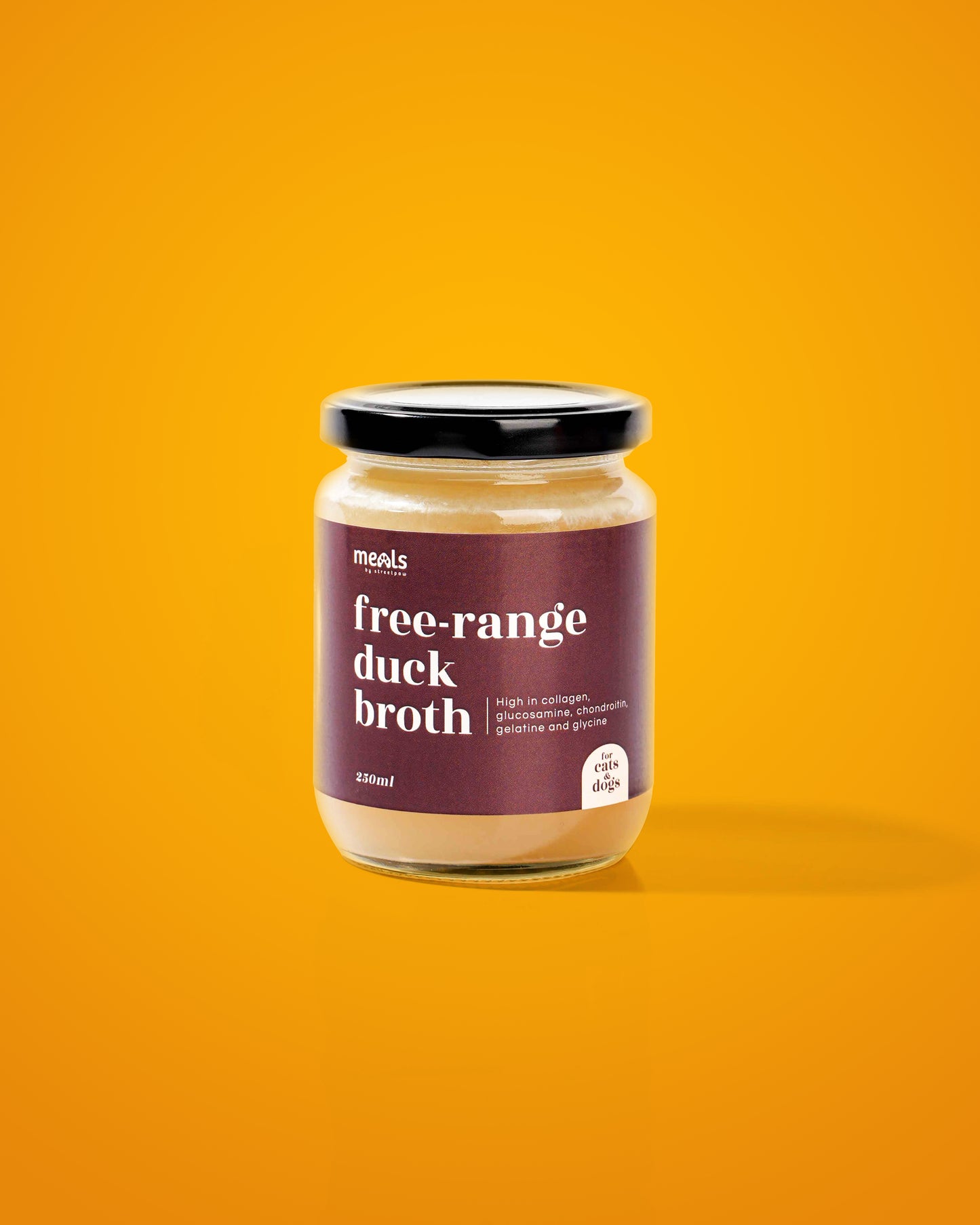 Free-Range Duck Bone Broth 250ml [For Cats🐱 and Dogs🐶]