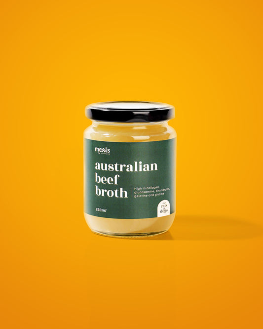 Australian Beef Bone Broth 250ml [For Cats🐱 and Dogs🐶]