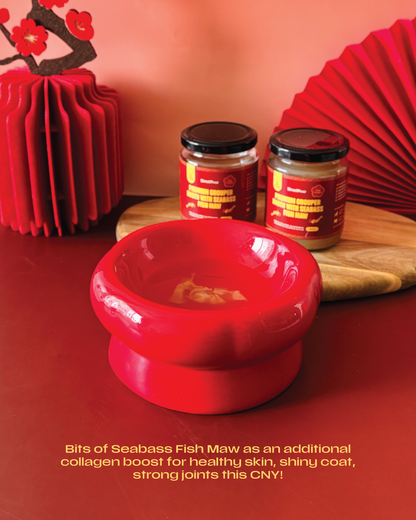 Premium Wild-Caught Grouper Broth with Seabass Fish Maw (250ml)  [For Cats🐱 and Dogs🐶]