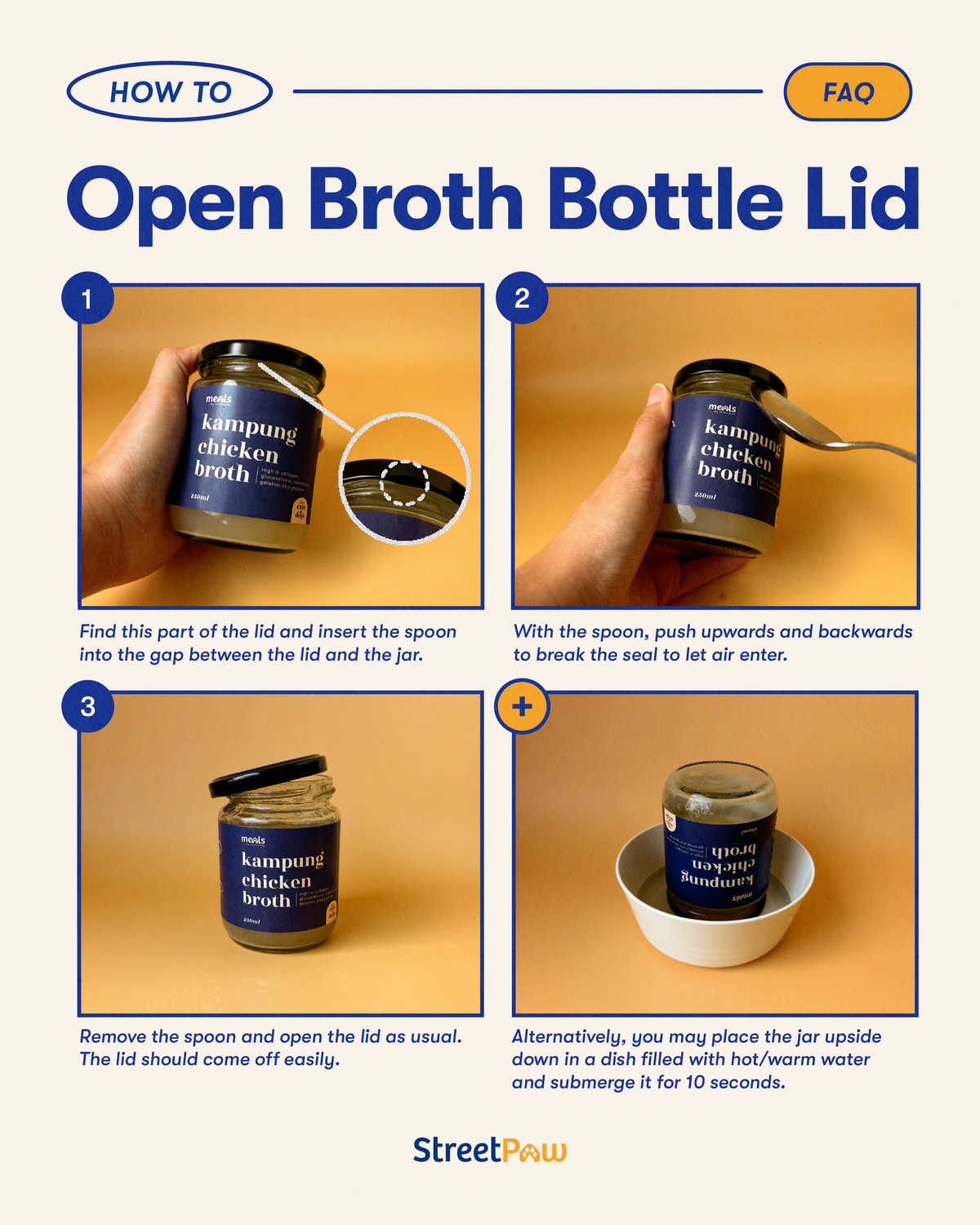 Kampung Chicken Bone Broth (250ml)