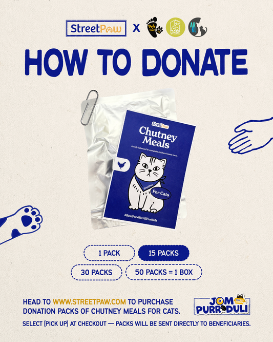 [END: DELIVERY ON 27/8] Chutney Project for Cats: Jom Purr-duli Food Drive for Pads & Paws KL | LINGY | Allergic Rescuers KL