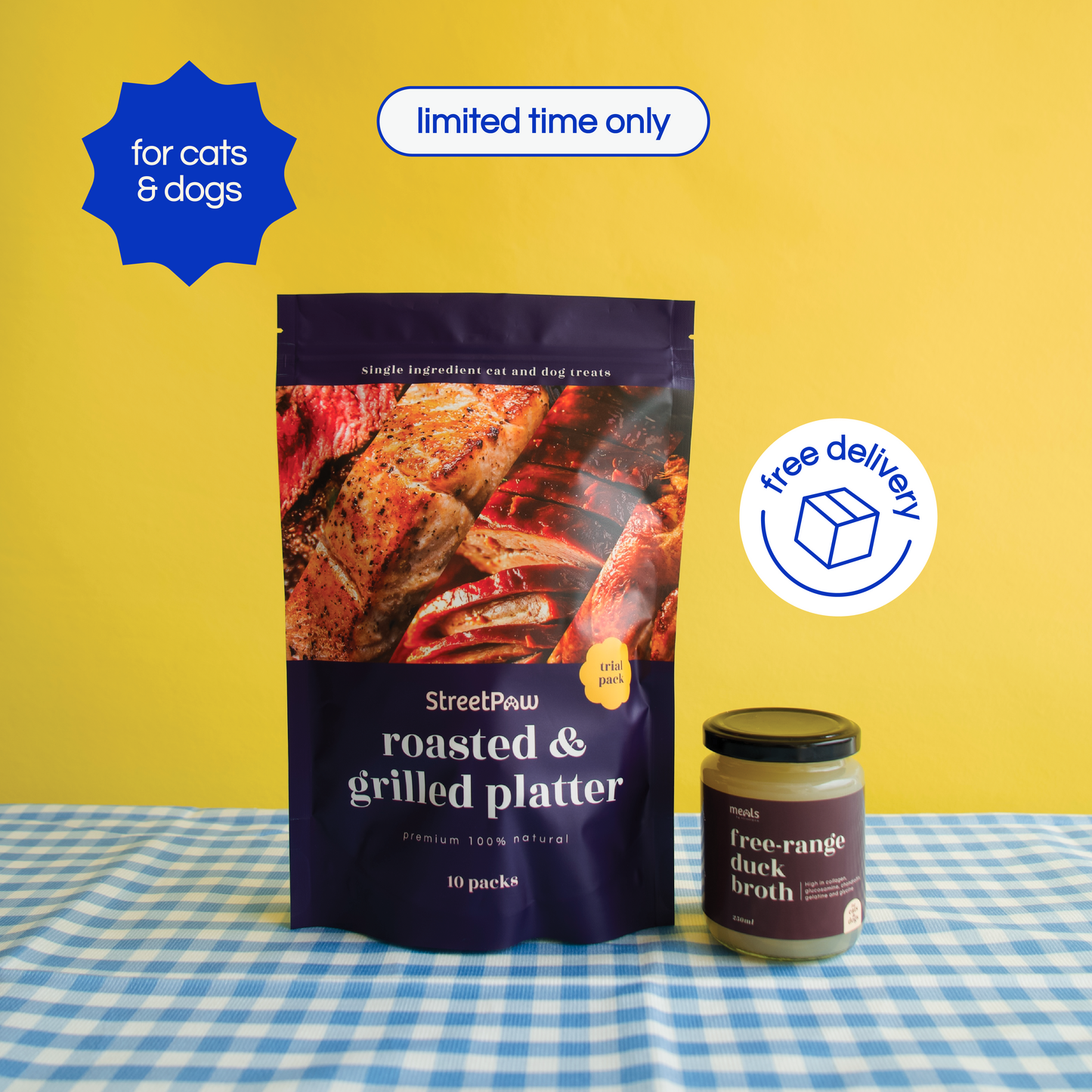 [FREE DELIVERY] First-Timer Duo (Choose broth flavor at Notes)