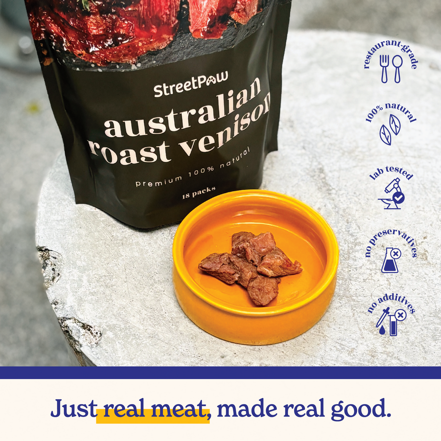 Australian Roast Venison (Large Pack) [For Cats🐱 and Dogs🐶]