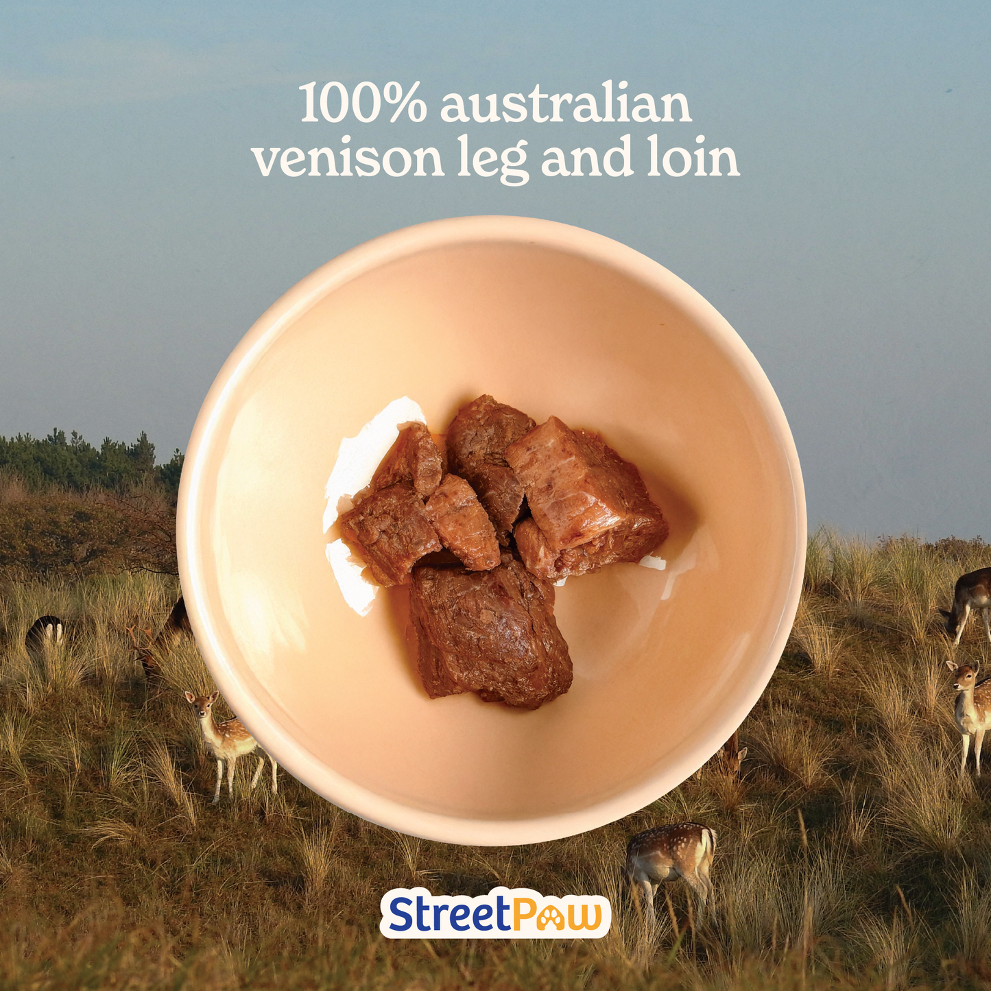 Australian Roast Venison (Large Pack) [For Cats🐱 and Dogs🐶]
