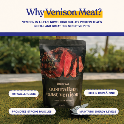 Australian Roast Venison (Large Pack) [For Cats🐱 and Dogs🐶]