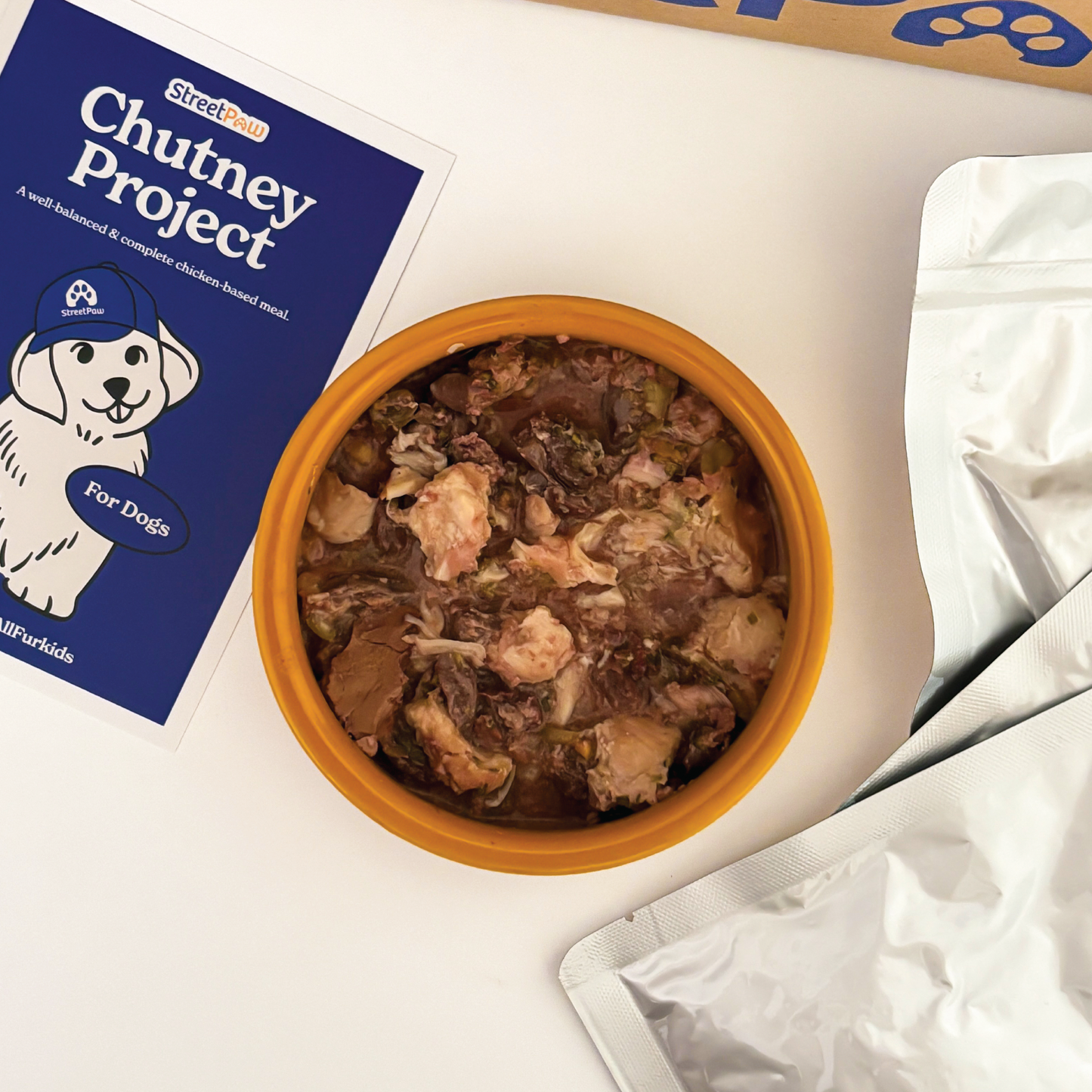 The Chutney Project: A Single-Ingredient Chicken based, well-balanced and complete meal [for dogs🐶]