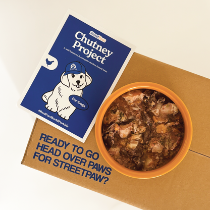 The Chutney Project: A Single-Ingredient Chicken based, well-balanced and complete meal [for dogs🐶]