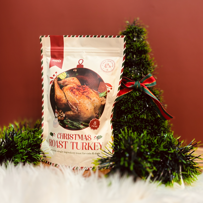 Limited Edition Christmas Roast Turkey (Standard Pack of 8) [For Cats🐱 and Dogs🐶]