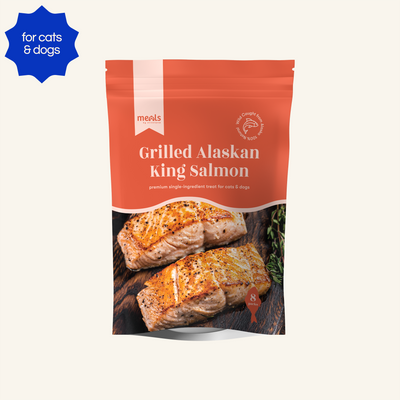 Grilled Wild Caught Alaskan King Salmon  (Pack of 8)